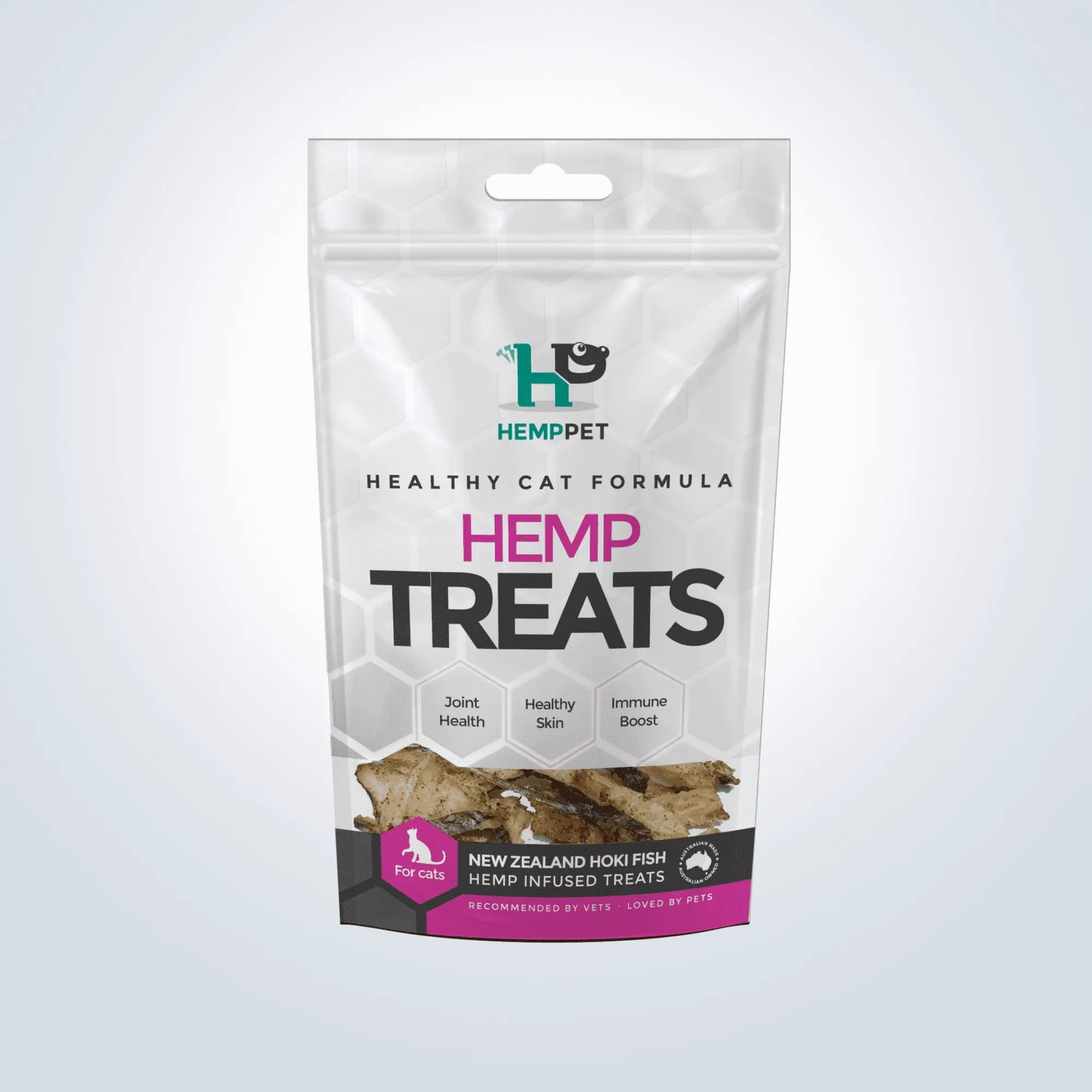 HempPet Hemp Infused Hoki Fish Cat Treats