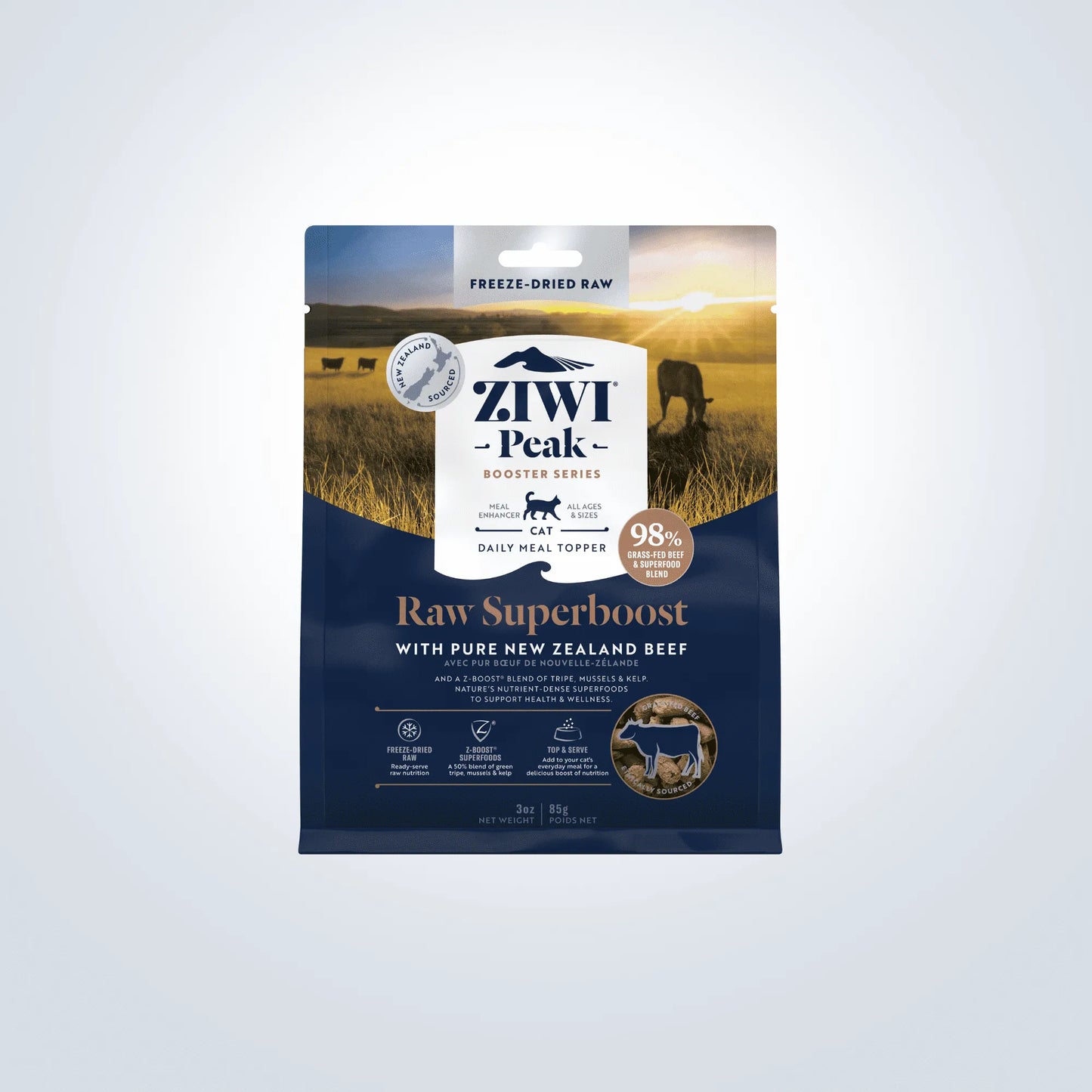 Ziwi Peak Freeze Dried Cat Superboost Beef cat treats