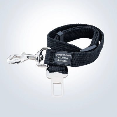 personalised pet  seatbelt strap