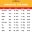 dog harness size guide