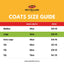 personalised dog coat size guide