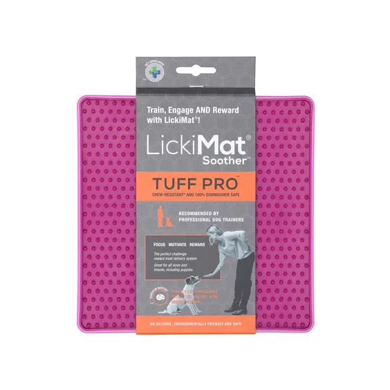Licki Mat Soother Tuff Pro dog licking mat