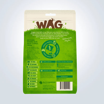 WAG duck breast dog treats