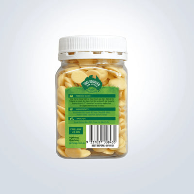 WAG Apricot Yoghurt Drops dog treats