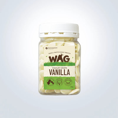 WAG Vanilla Yoghurt Drops dog treats