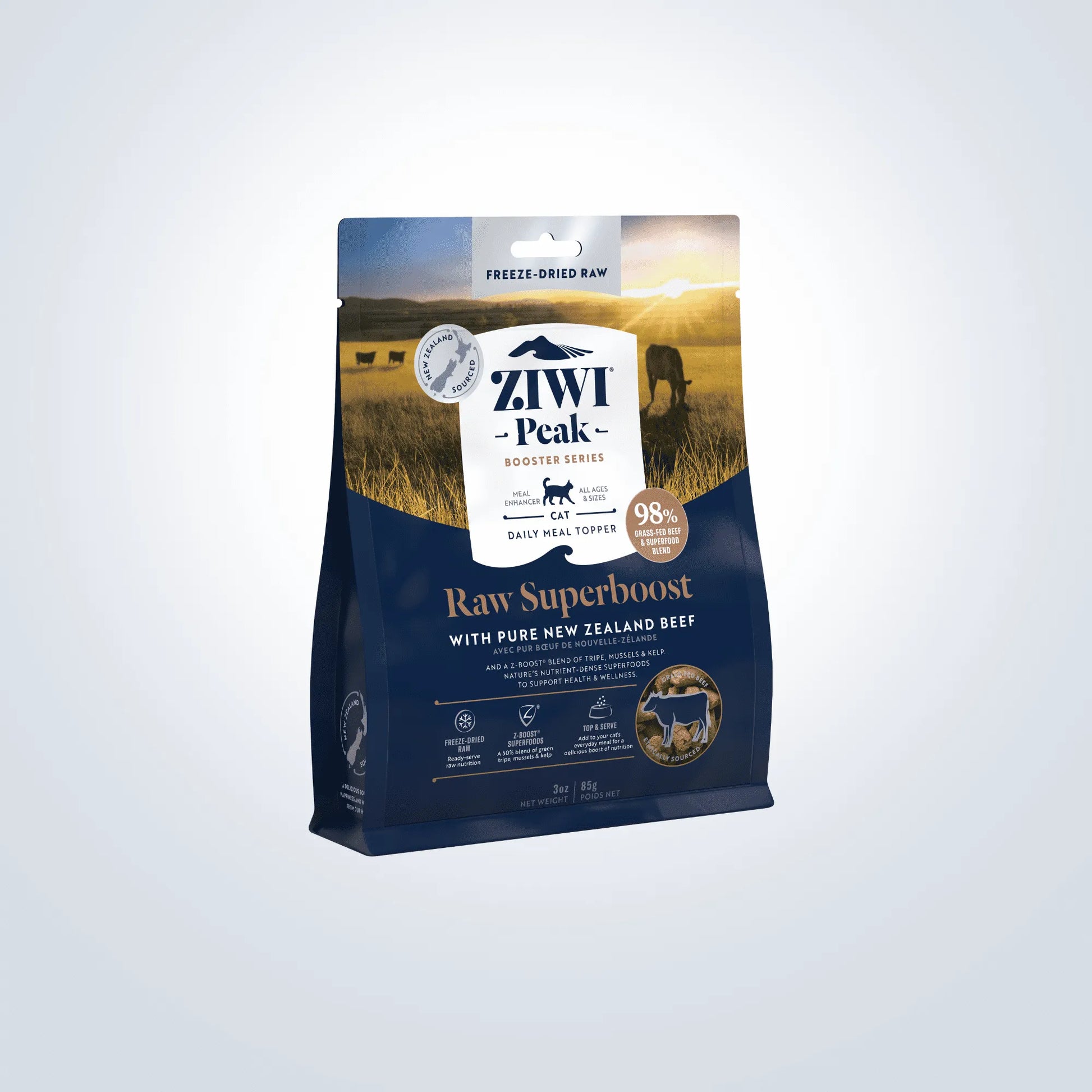 Ziwi Peak Freeze Dried Cat Superboost Beef cat treats